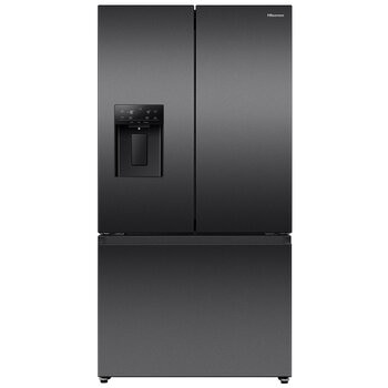 Hisense 634L PureFlat French Door Fridge Dark Steel HRFD634BW