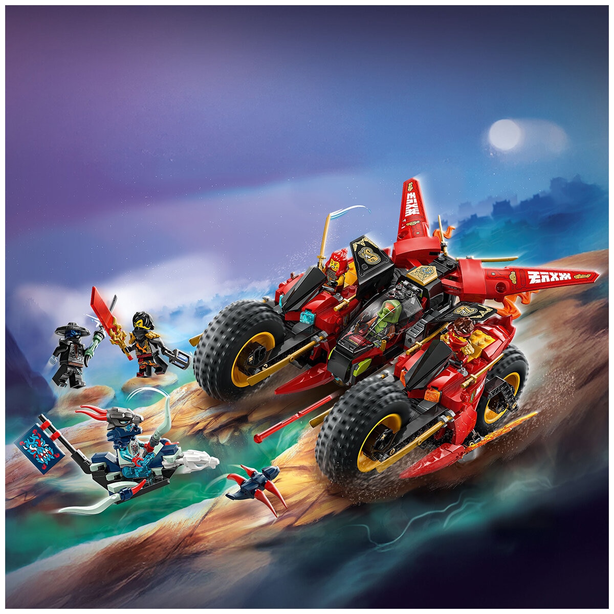 LEGO Monkie Kid Ninja Combat Vehicle 71844