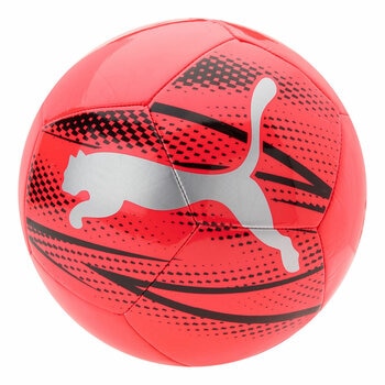 PUMA Attacanto Graphic Soccer Ball Fire Orchard Size 5 2 Pack