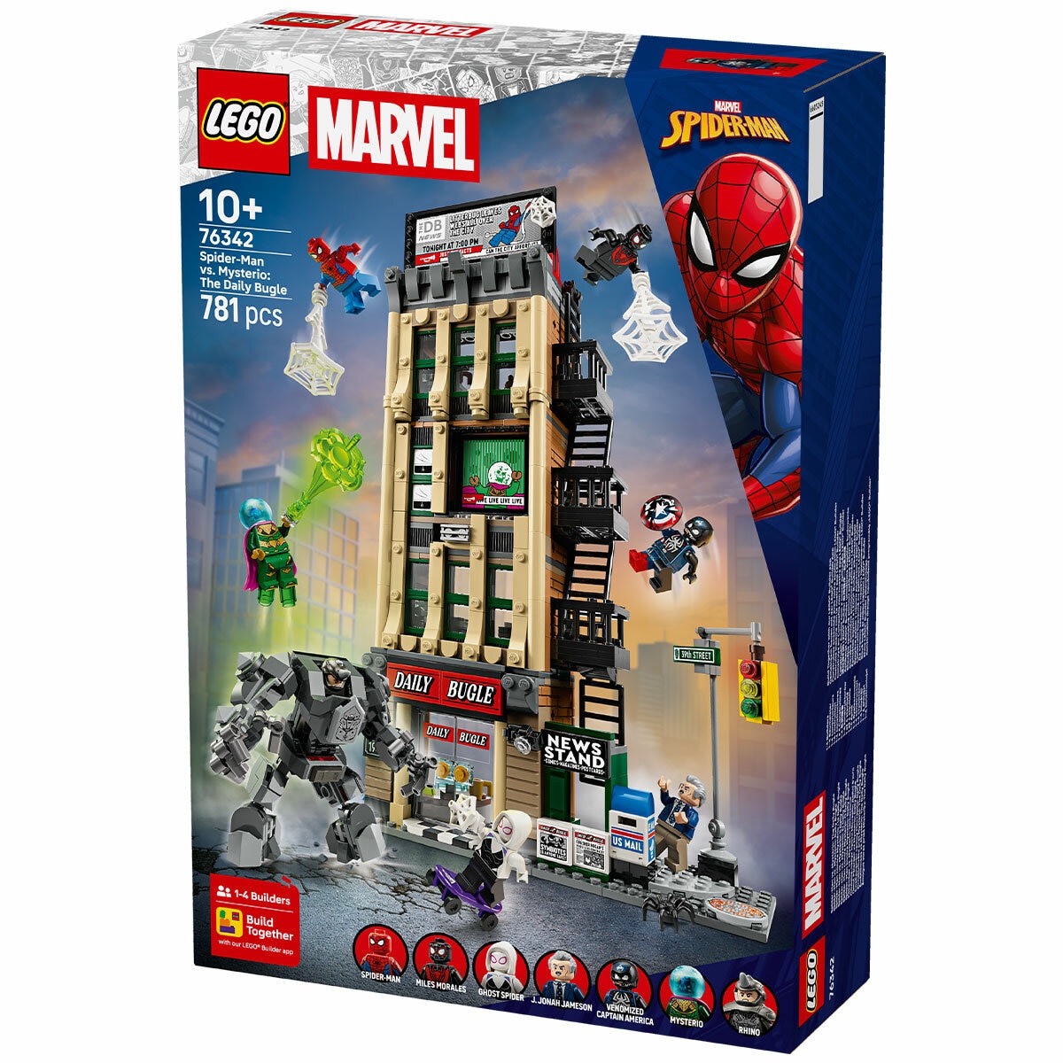 LEGO Marvel Spider-Man vs. Mysterio The Daily Bugle 76342