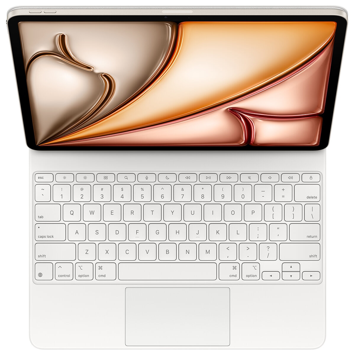 Apple Magic Keyboard For 13 Inch iPad Air M3 White MDFW4ZA/A