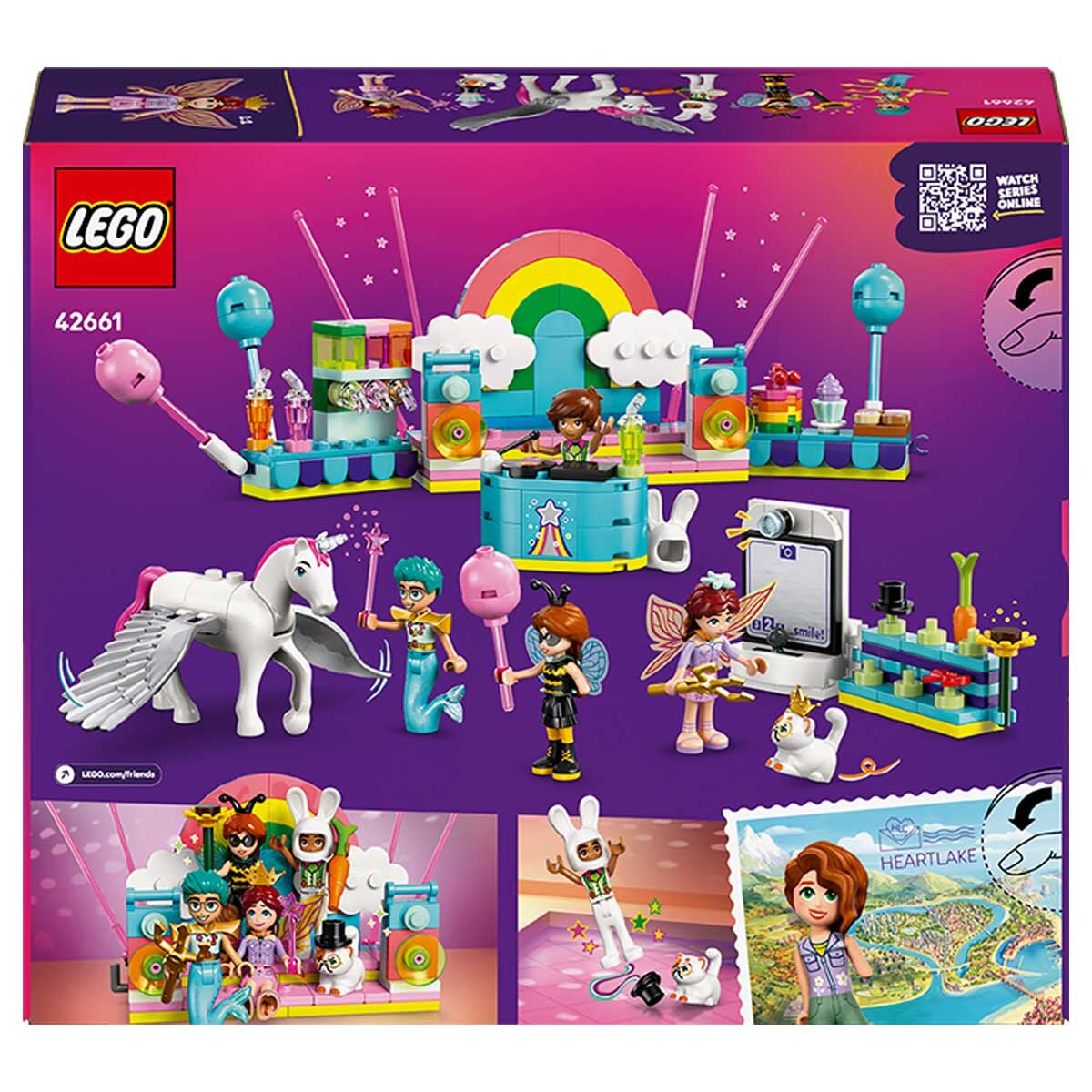 LEGO Costume Party With Unicorn And Fairy 42661