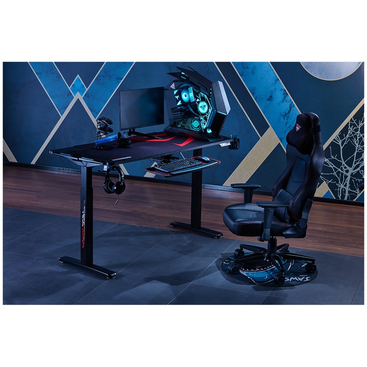 Eureka Ergonomic High Adjustable Gaming Desk EGDS62B Costco Australia