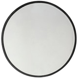 Hudson Living Higgins Round Black Mirror 800x800mm