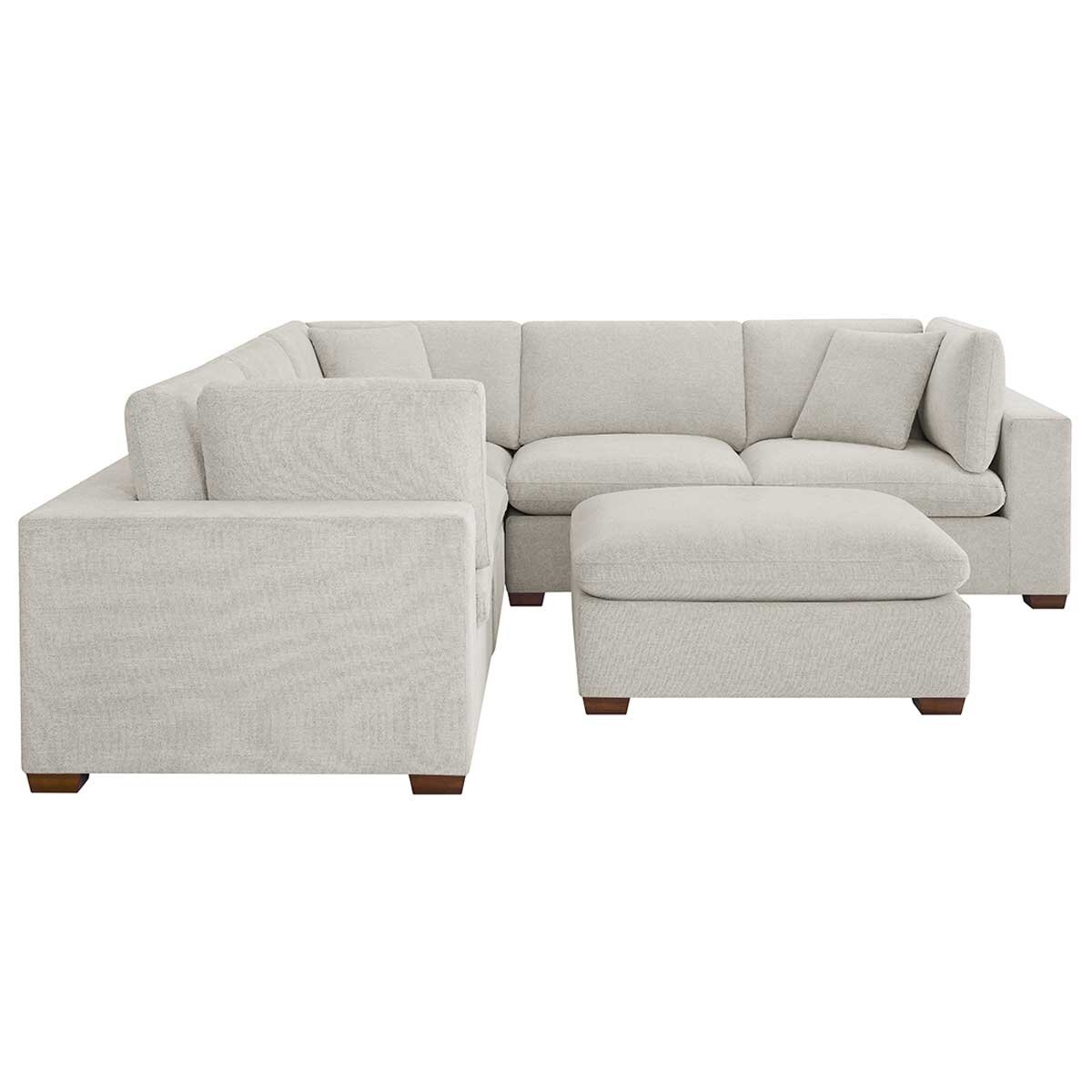 Thomasville 6 Piece Fabric Modular Sectional
