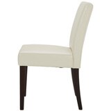 Kuka 2 Pack Cream Bonded Leather Chair