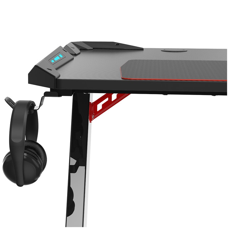 Eureka Ergonomic Gaming Desk with Blue LED Lights Z1S Costco Australia