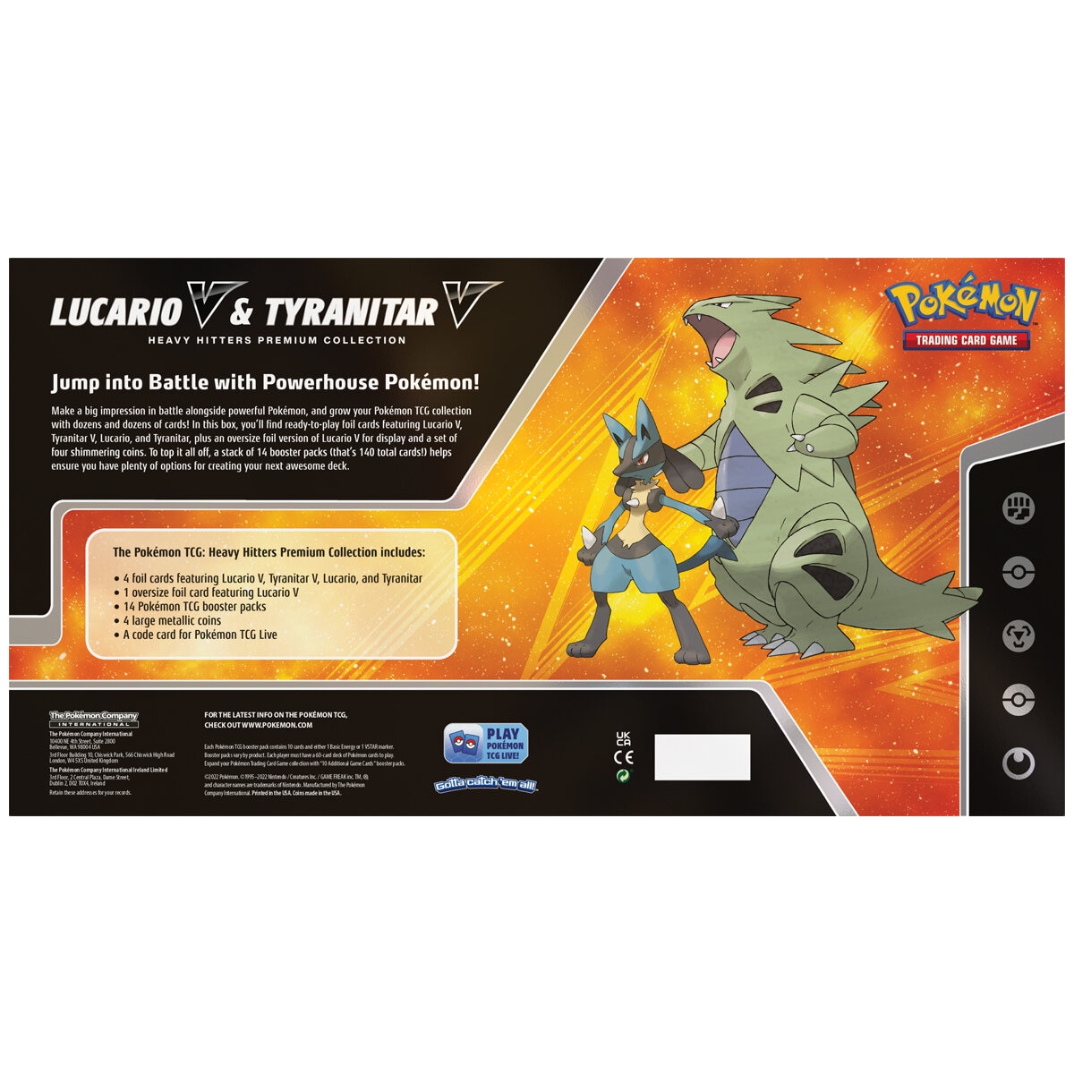 Pokemon TCG Heavy Hitters Premium Collection