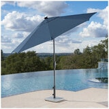 SunVilla Blue LED Market Umbrella 3M