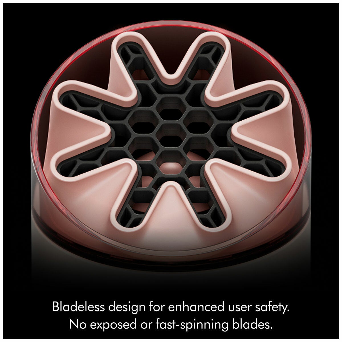 Dyson HushJet Mini Cool Fan StoneBlush 641012-01 Dyson HushJet Mini Cool Fan StoneBlush 641012-01