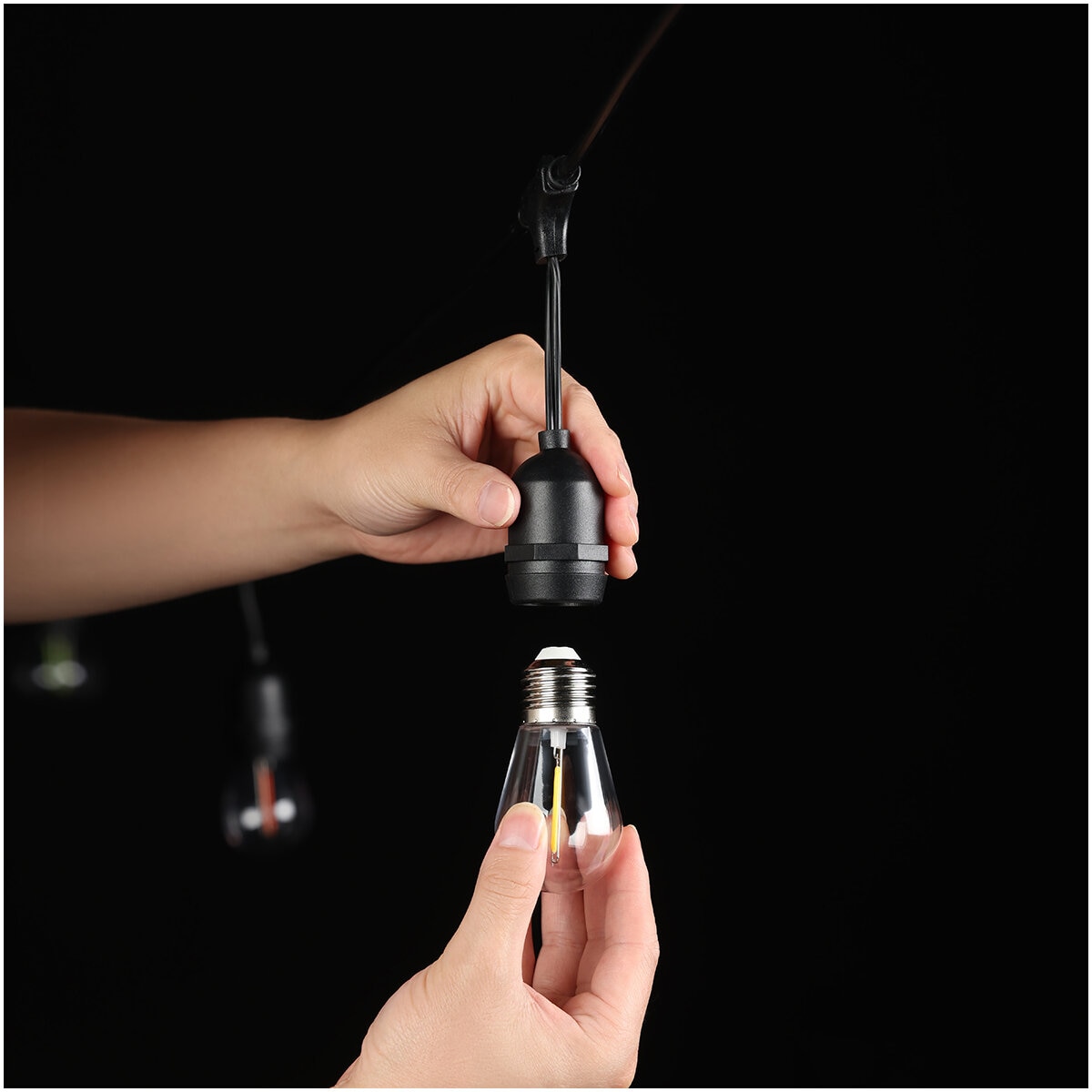 EGLO Festoon Kit 10 Light 12V E27 Multi-Coloured