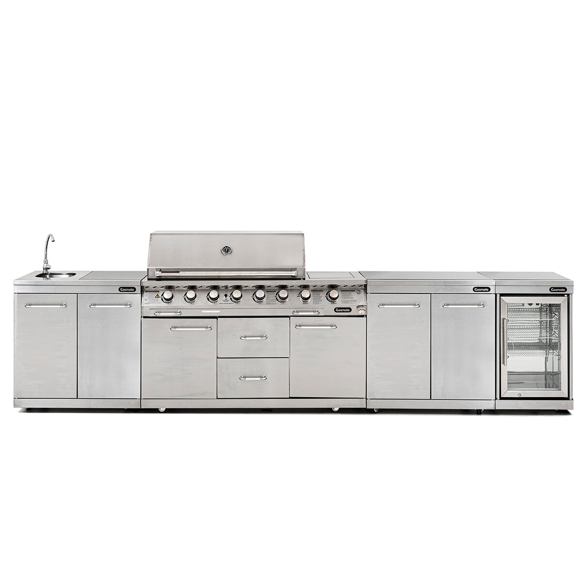Gasmate Entertainer Kitchen With Charcoal Tray Costco A