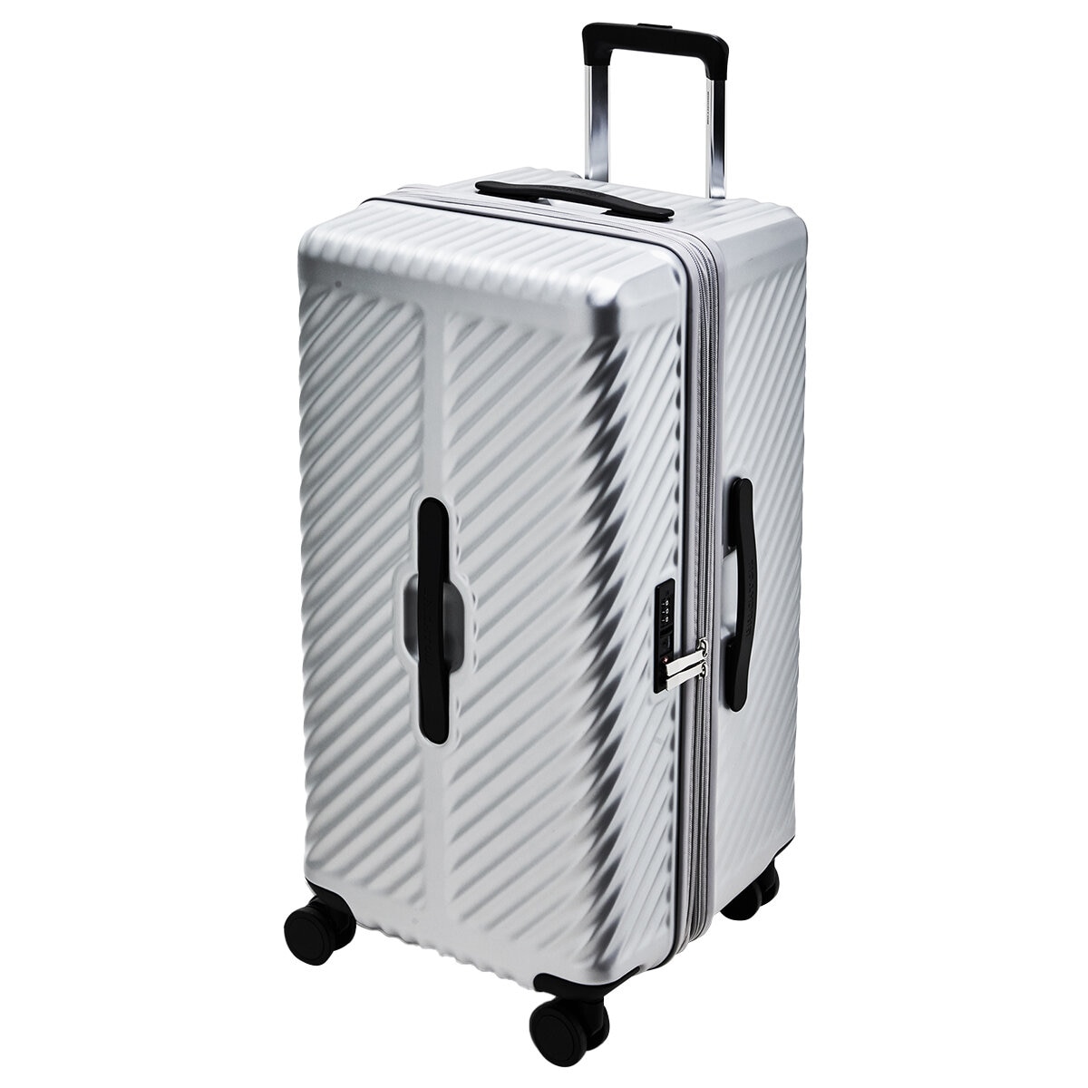 Lunarover Roshine Large Luggage 72cm Silver
