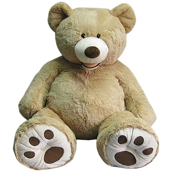 Giant Teddy Bear 89cm 53 inch Blonde