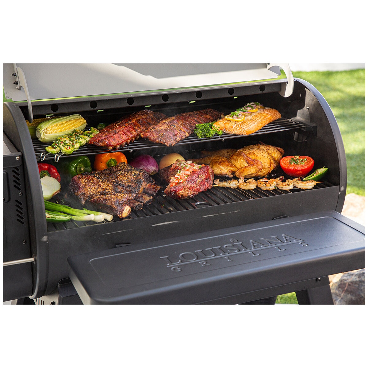Louisiana Grills 1000 SL Series Pellet Grill wWith Cover
