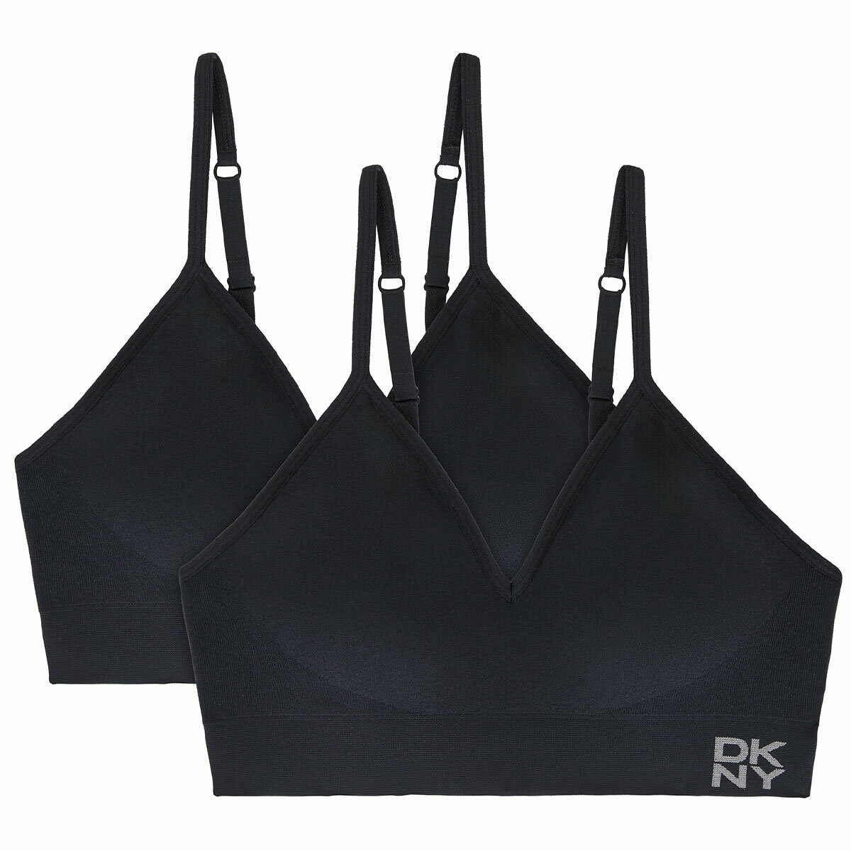 DKNY Women's Bralette 2 Pack