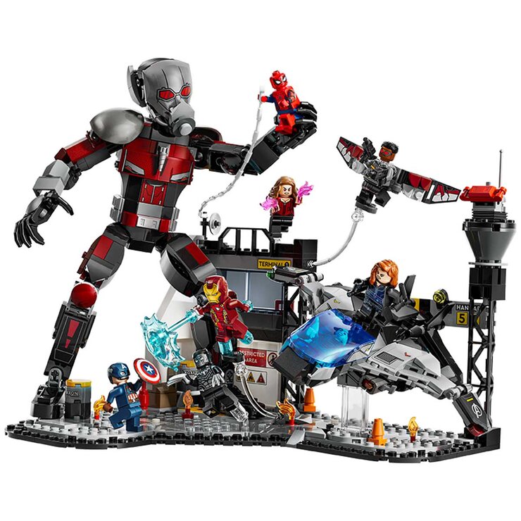 LEGO Marvel Captain America Civil War Action Battle Buildable Playset 76314 LEGO Marvel Captain America Civil War Action Battle Buildable Playset 76314