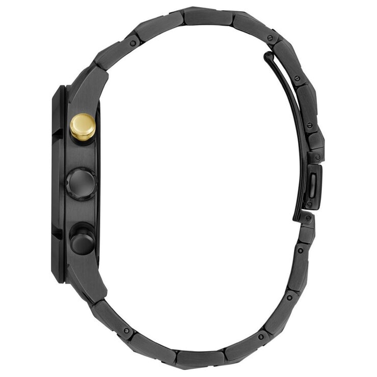 GUESS Resistance Black Link Men's Watch GW0714G4