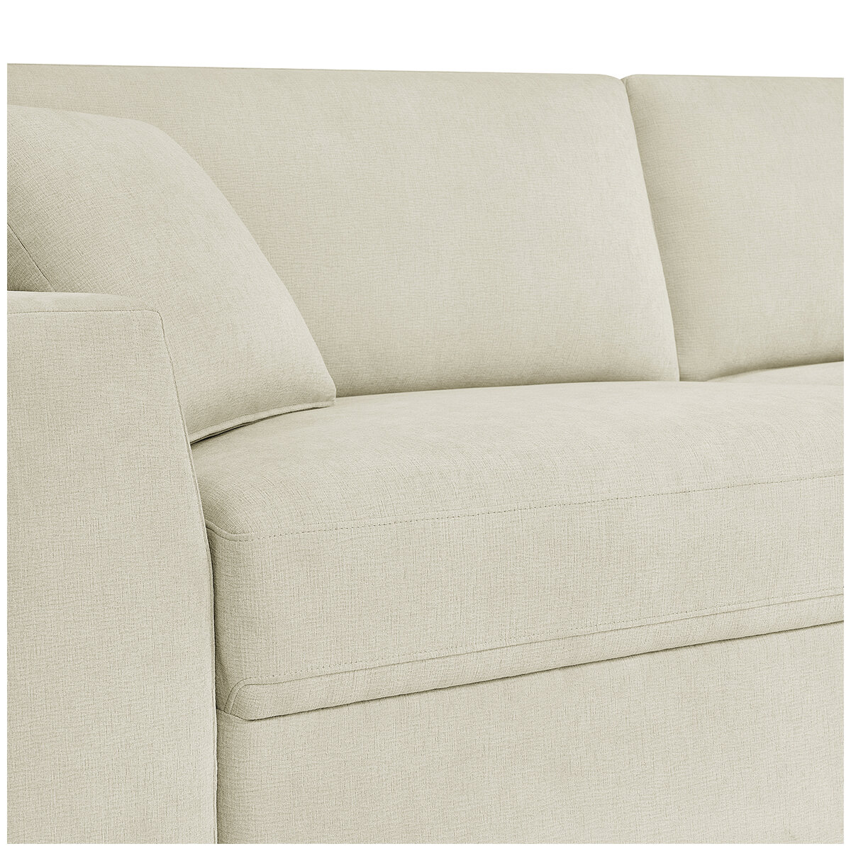 Thomasville 2 Piece Convertible Sectional With Chaise