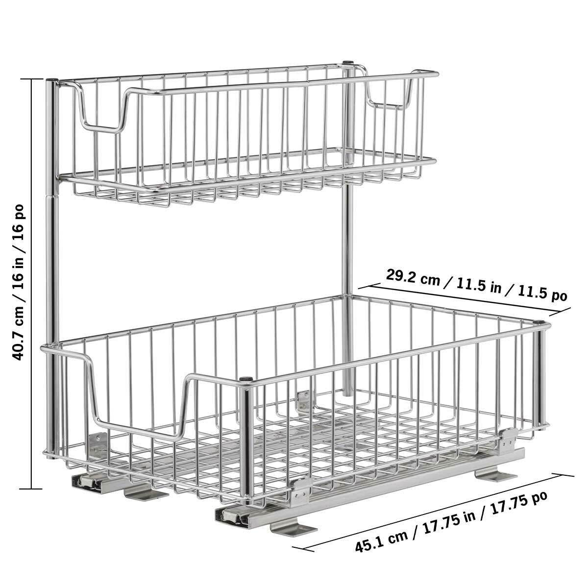 Trinity EcoStorage Sliding Undersink Organiser Trinity EcoStorage Sliding Undersink Organiser