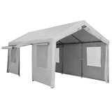 Car Canopy 3 x 6m - Grey