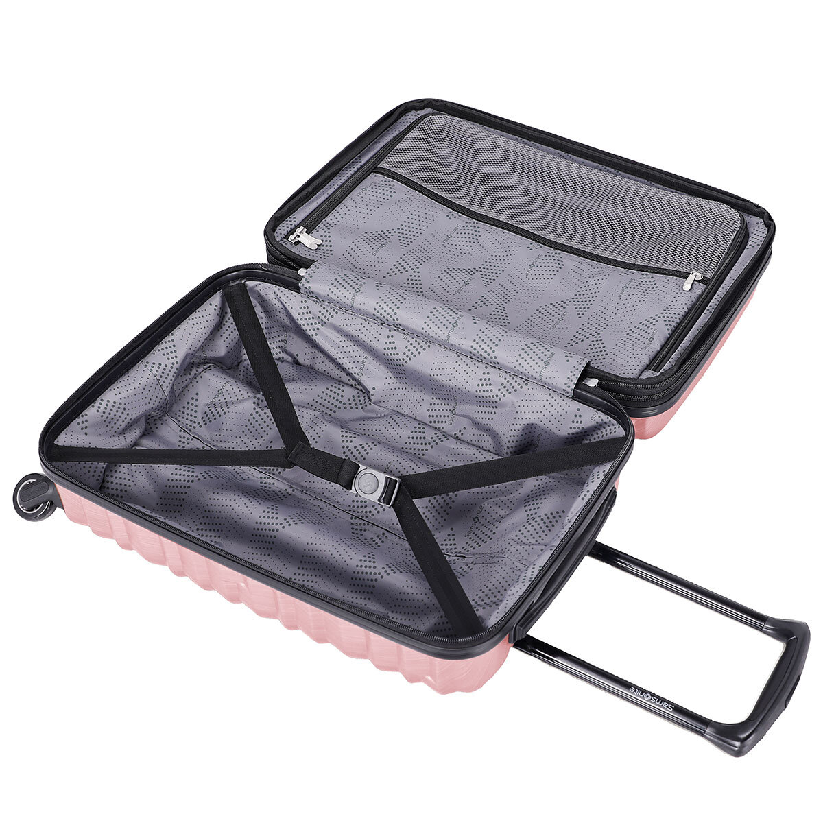 Samsonite Zipplus Carry On Luggage Rose