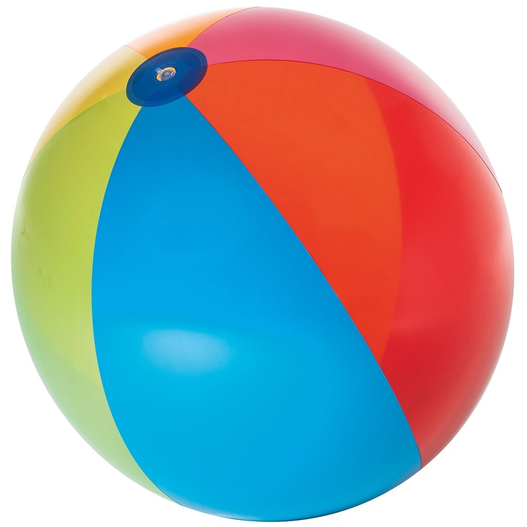 Bestway 152cm Giant Multicoloured Beach Ball 2pk Costco Australia
