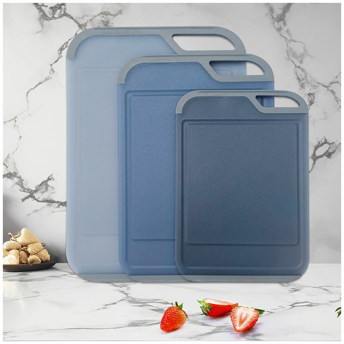 Neoflam Translucent Cutting Board 3 Piece Set