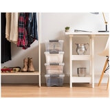 Iris Buckle Up Storage Box 4 Packs