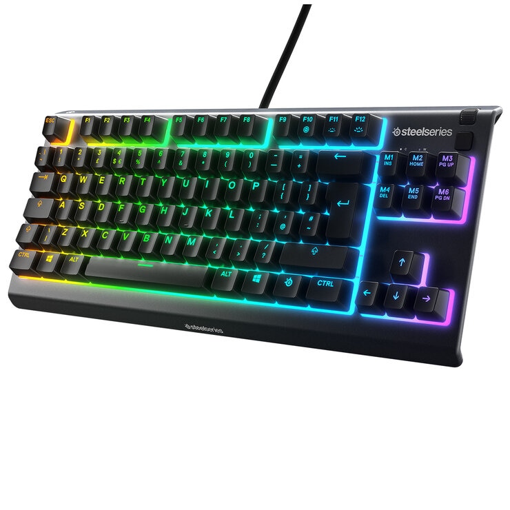 SteelSeries Apex 3 TKL RGB Gaming Keyboard Black 64831