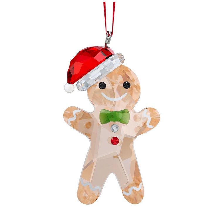Swarovski Holiday Cheers Gingerbread Man Ornament Swarovski Holiday Cheers Gingerbread Man Ornament
