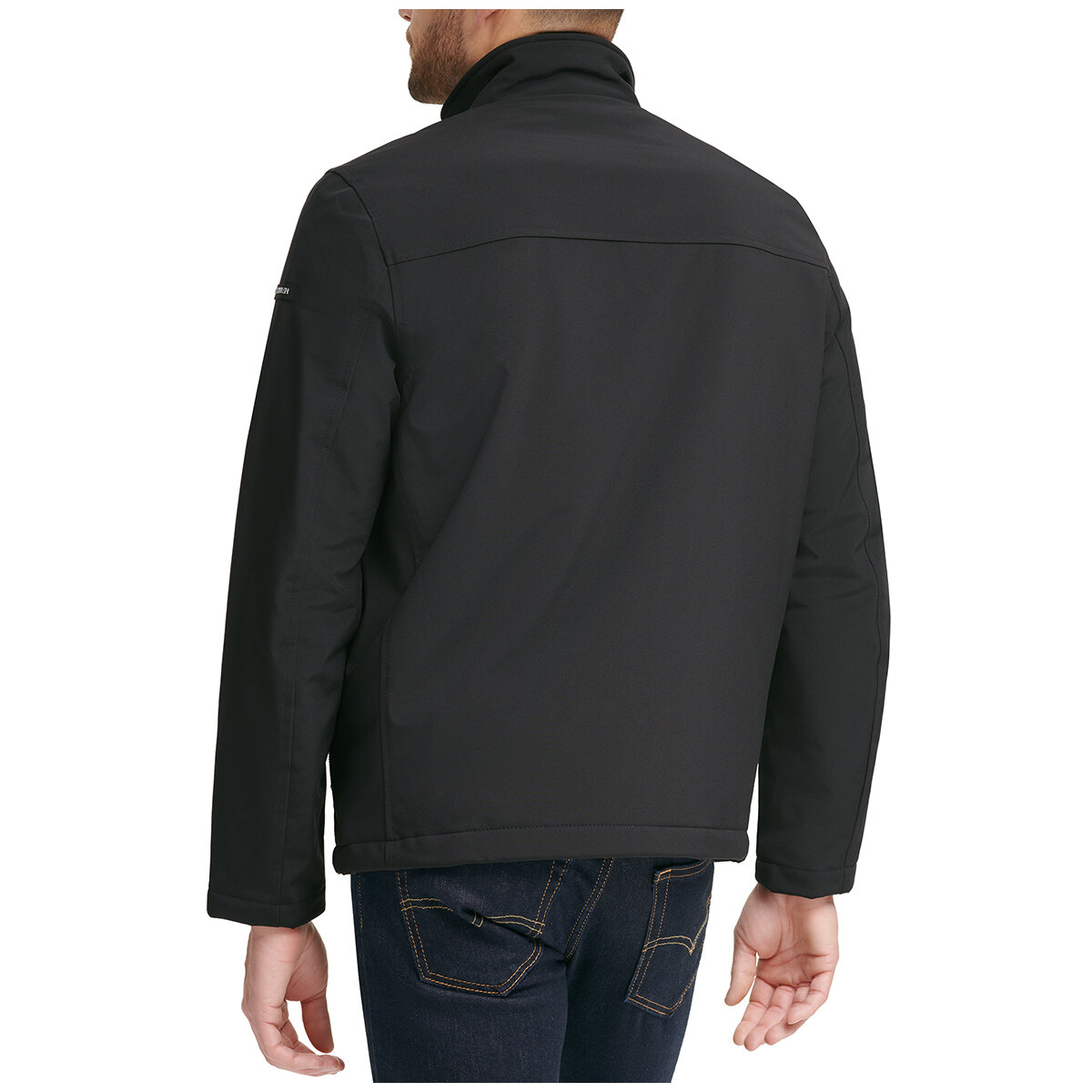 Calvin Klein Men's Lightweight Softshell Jacket Black