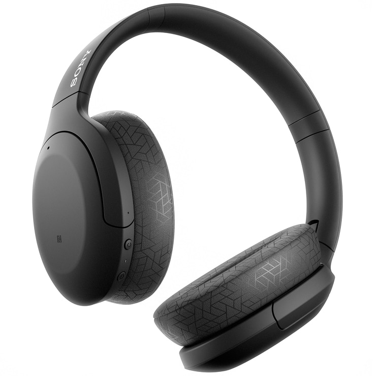 Sony Premium Wireless Noise Cancelling Headphones Black WHH910NB