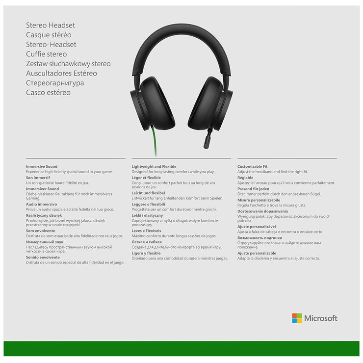 Xbox Wireless Headset Black TLL-00022 Xbox Wireless Headset Black TLL-00022