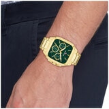 Tommy Hilfiger Herald Gold Steel Green Dial Men's Watch 1792223 Tommy Hilfiger Herald Gold Steel Green Dial Men's Watch 1792223
