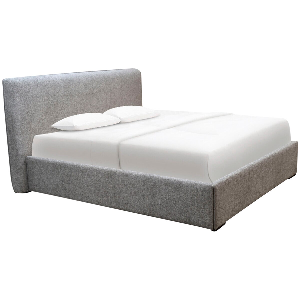 Moran Ora King Bedhead with Encasement and Slats Dove