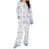 Munki Munki Pyjamas Set - White