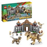 lego jurassic world raptor attack 76961