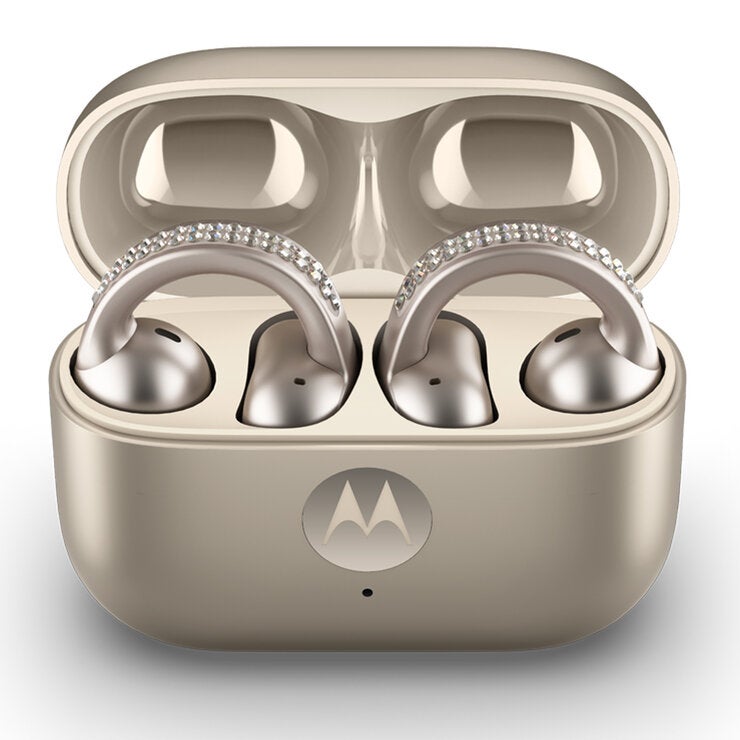 Motorola Moto Buds Loop French Oak With Swarovski Crystals Motorola Moto Buds Loop French Oak With Swarovski Crystals