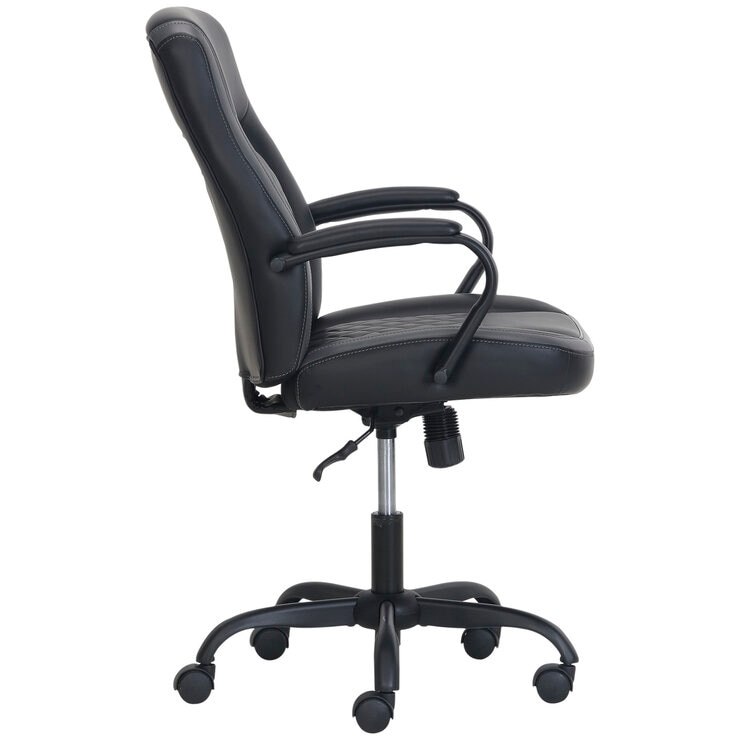True Innovation BTS Quilted Task Chair Grey