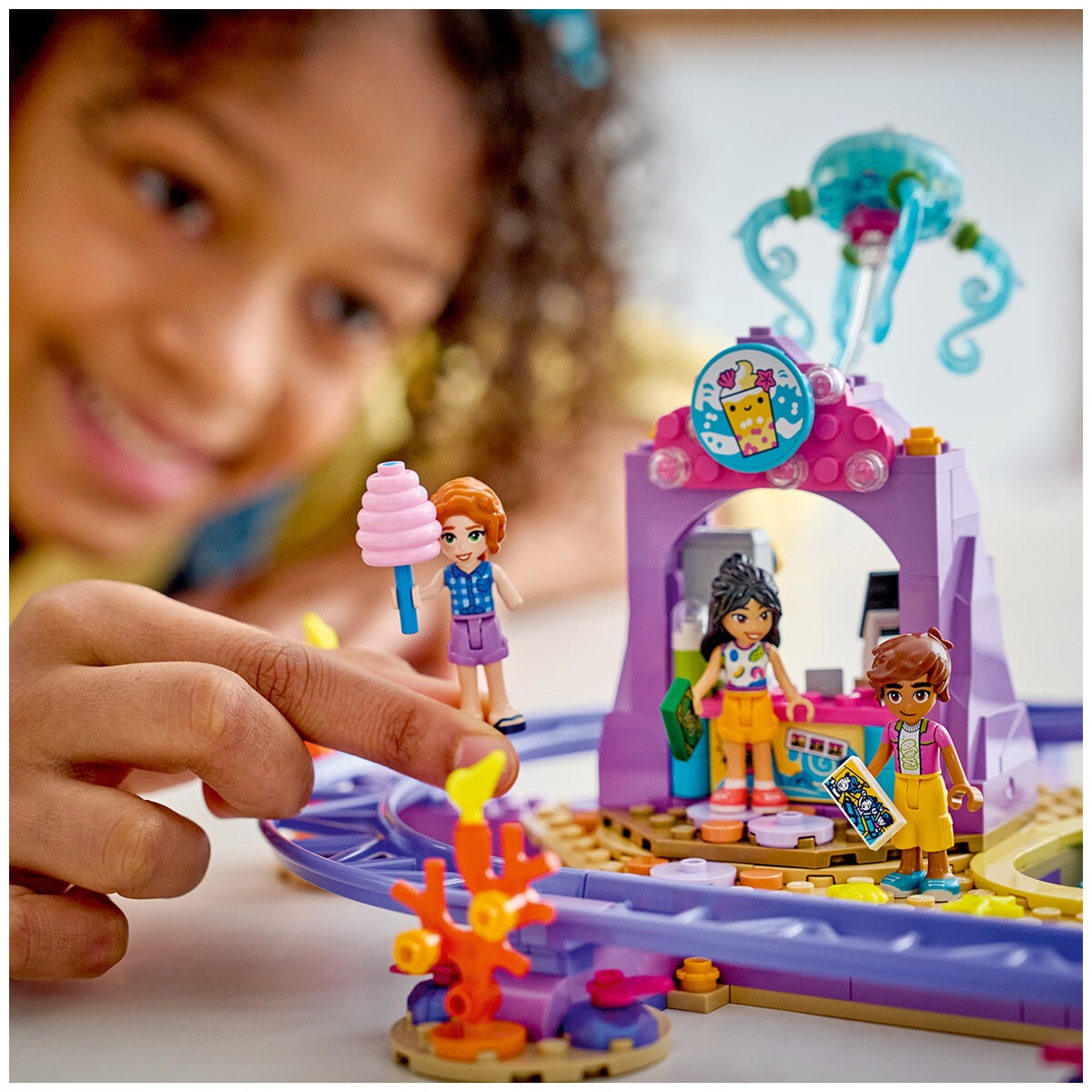 LEGO Friends Mermaid Roller Coaster Ride Building Set 42703