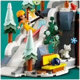 lego friends holiday ski slope and café 417