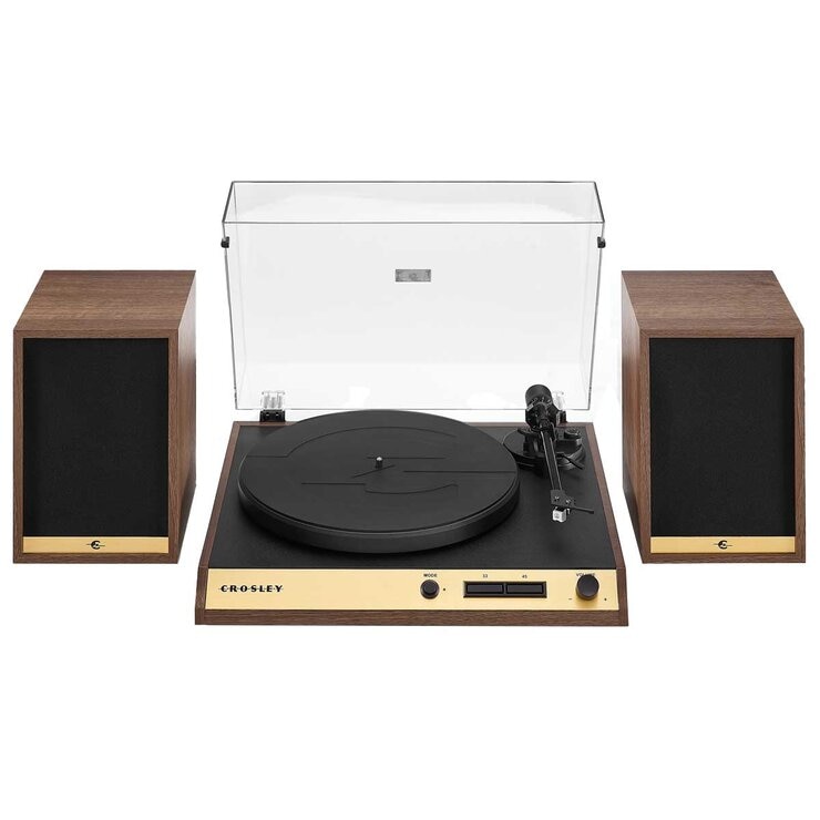 Crosley C72 Record Vinyl Shelf Turntable CR72A-WA