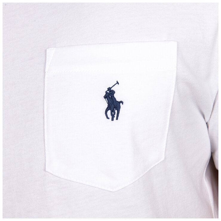Polo Ralph Lauren Men's Crew Pocket Tee White