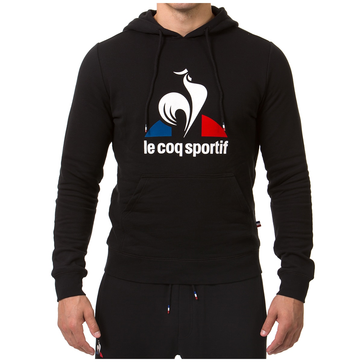 Le coq Labrit Hooded Sweater - Black