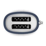 Smeg 50's Retro Style 2 Slice Toaster Navy TSF01NBAU Smeg 50's Retro Style 2 Slice Toaster Navy TSF01NBAU