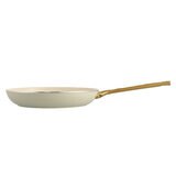 GreenPan Ceramic Non-Stick Frypan 2 Piece Set 26cm and 30cm Cream White