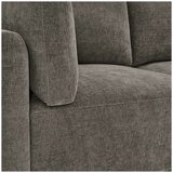 Thomasville 6PC Fabric Modular Sectional with Ottoman Grey