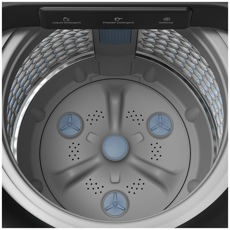 TCL 10kg Top Load Washing Machine Grey WA10P60G TCL 10kg Top Load Washing Machine Grey WA10P60G