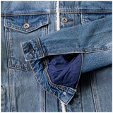 Superdry Highwayman Trucker Jacket Blue